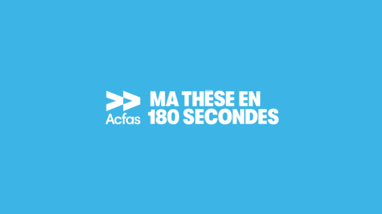 Logo Acfas Ma thèse en 180 secondes
