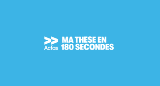 Logo Acfas Ma thèse en 180 secondes